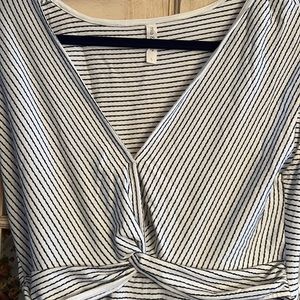 Women’s pinstripe dress .